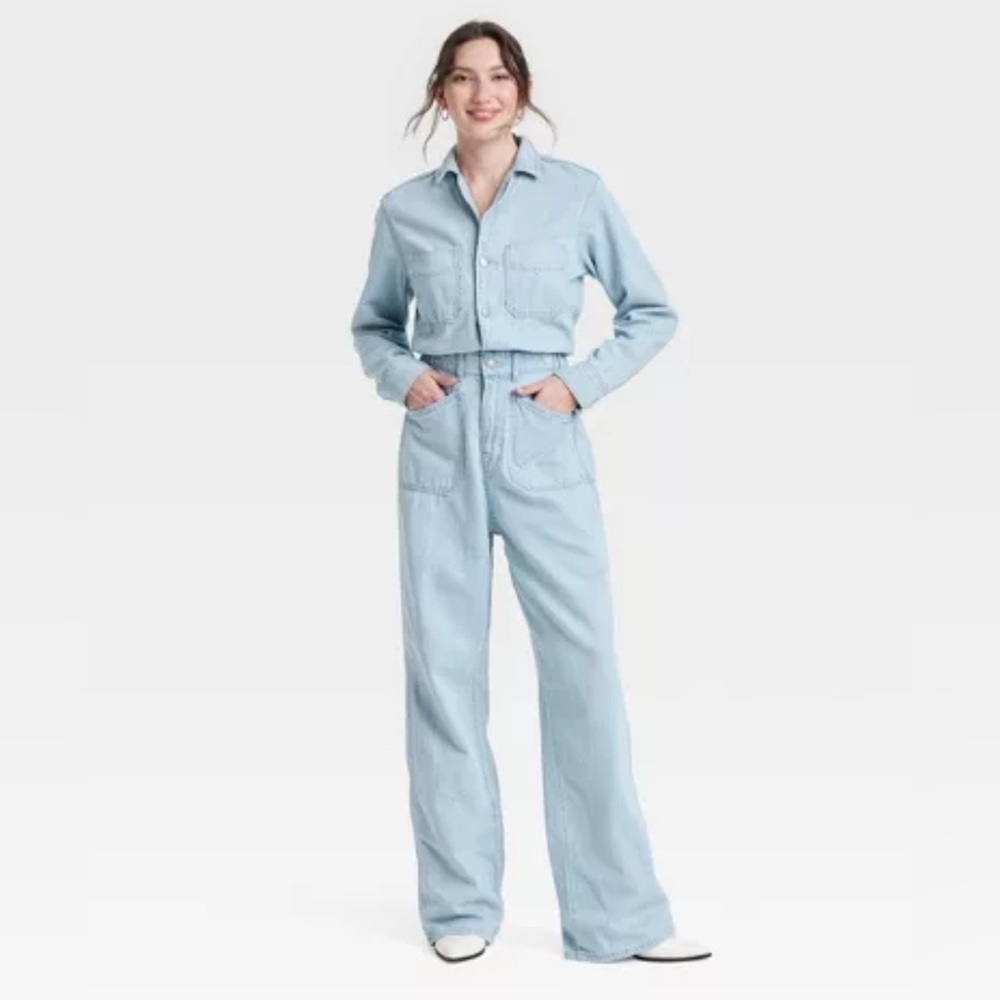 Size Medium Universal Threads Denim Coveralls